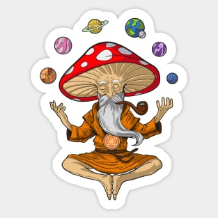 sage mushroom Sticker